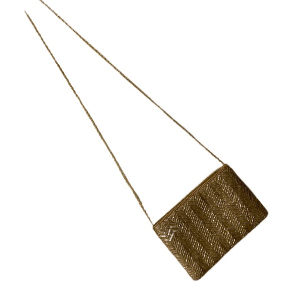 ✨ La Regale Gold Beaded Evening Purse ✨ - Picture 5 of 5